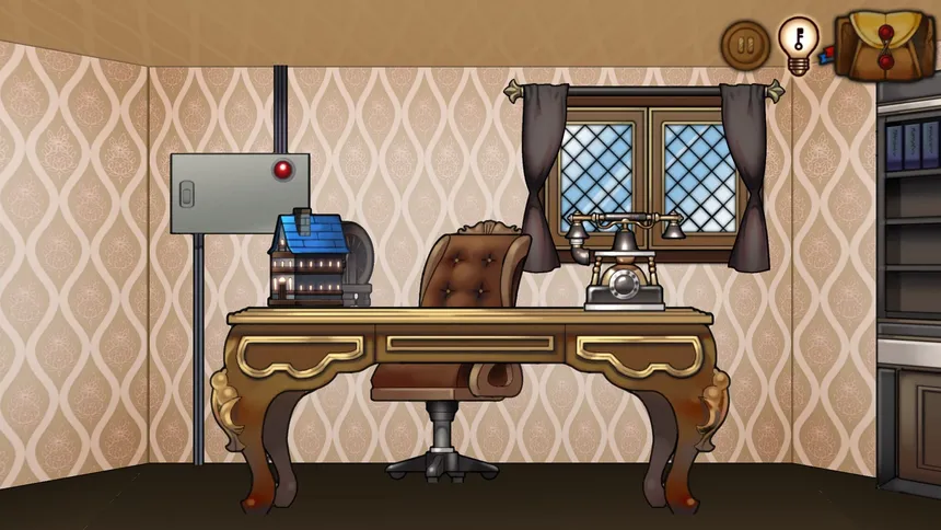 Скриншот 5 к игре RoomESC- Secret of the Hidden Room: the Collaborator