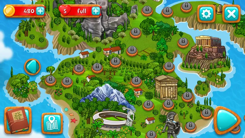 Скриншот 3 к игре Travel Riddles: Mahjong