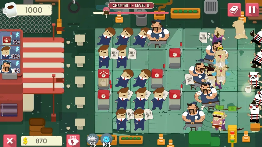 Скриншот 1 к игре Hipster Attack