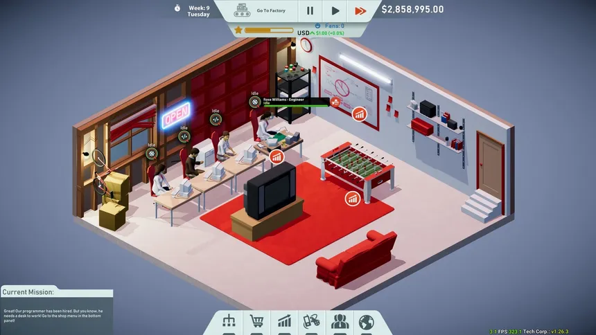 Скриншот 1 к игре Tech Corp.