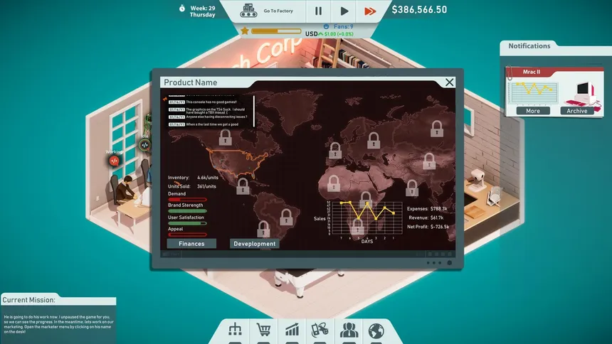 Скриншот 3 к игре Tech Corp.