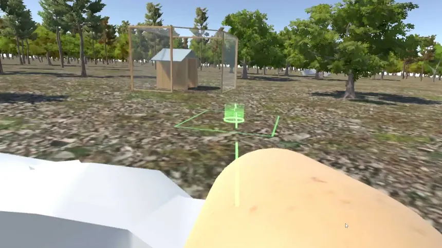 Скриншот 2 к игре Chicken VR