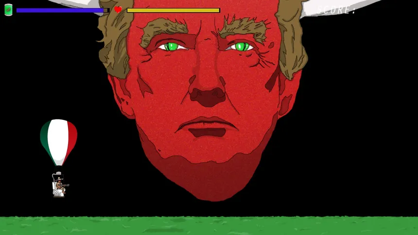Скриншот 4 к игре CRACKPOT DESPOT: TRUMP WARFARE