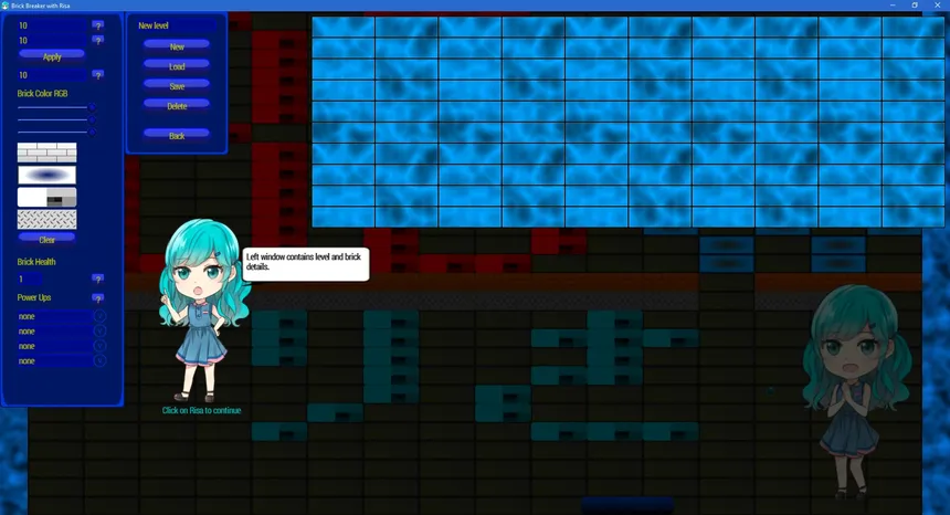 Скриншот 4 к игре Brick Breaker with Risa