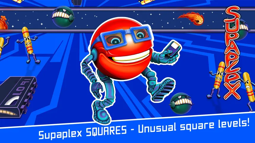 Скриншот 1 к игре Supaplex SQUARES