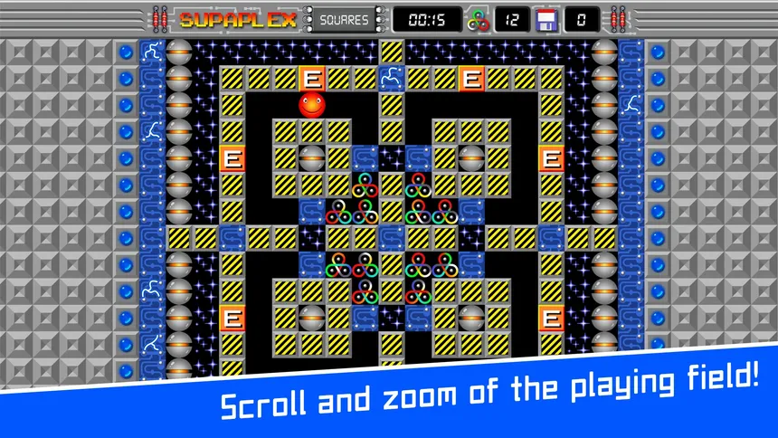Скриншот 5 к игре Supaplex SQUARES