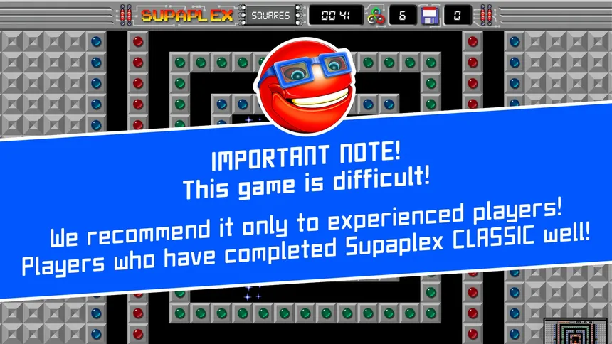 Скриншот 6 к игре Supaplex SQUARES