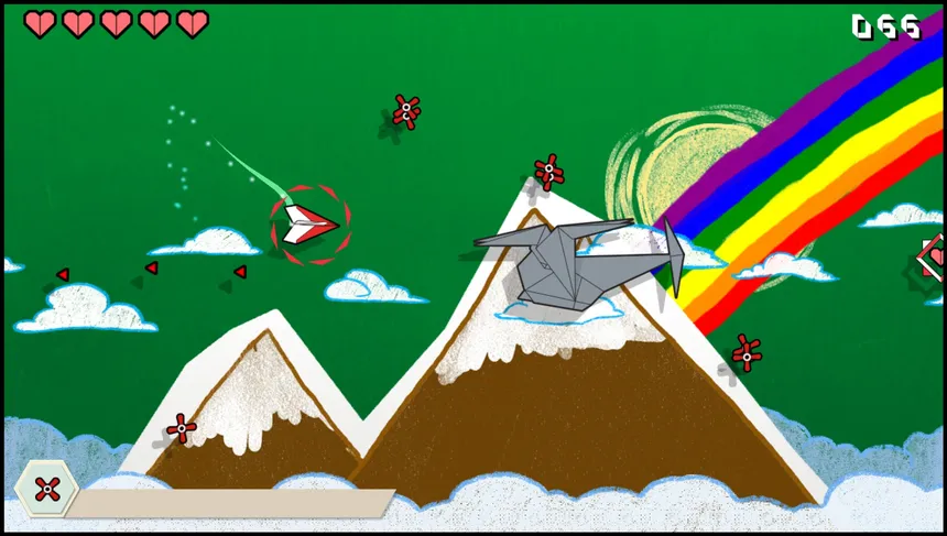 Скриншот 1 к игре Origami Flight