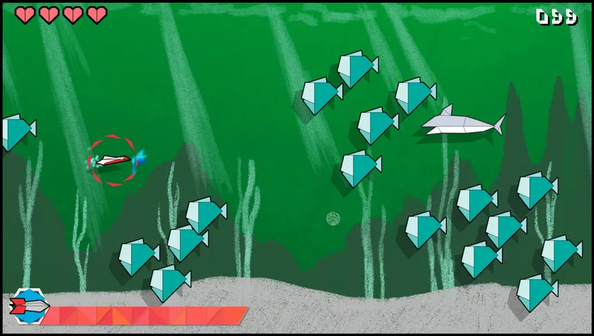 Скриншот 3 к игре Origami Flight