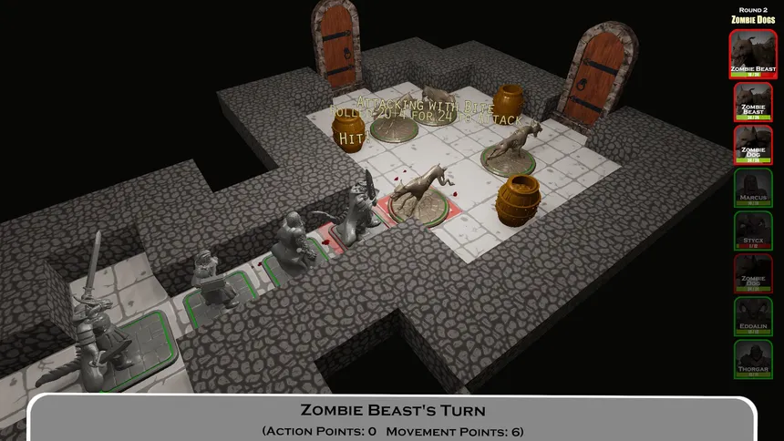 Скриншот 2 к игре Tabletop Adventures