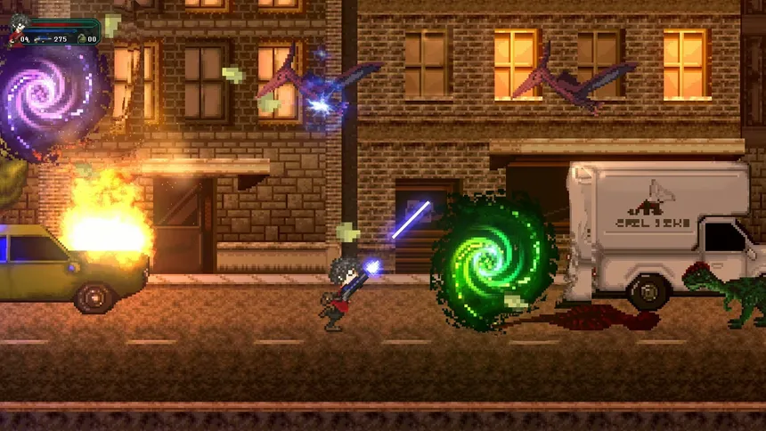 Скриншот 1 к игре Time Traveling Raptors