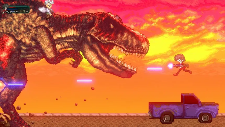 Скриншот 3 к игре Time Traveling Raptors