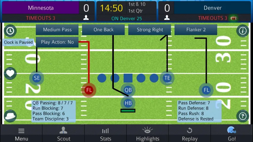Скриншот 8 к игре Pro Strategy Football 2019
