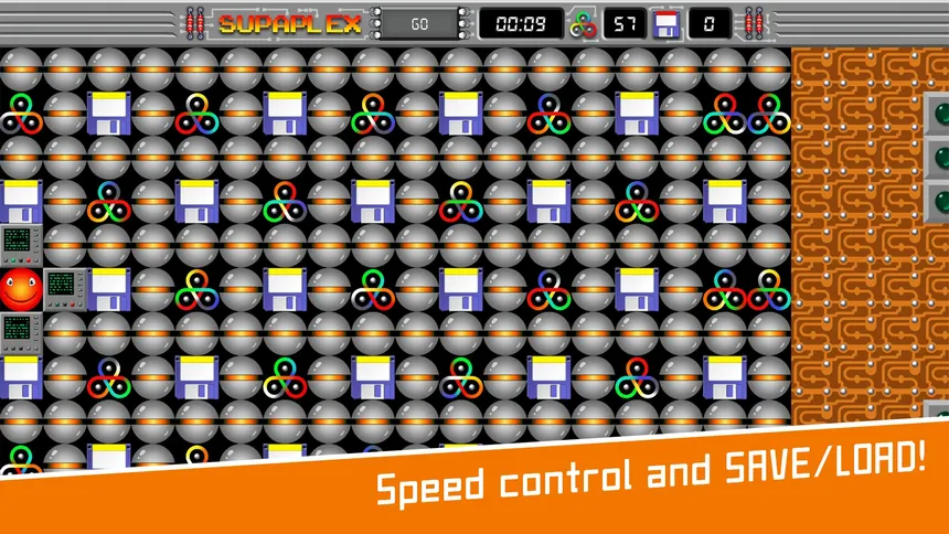 Скриншот 4 к игре Supaplex GO!