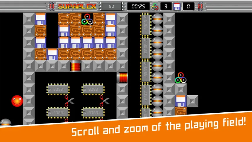 Скриншот 5 к игре Supaplex GO!