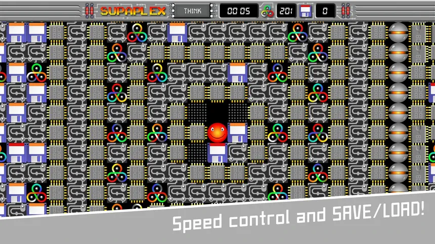 Скриншот 4 к игре Supaplex THINK!