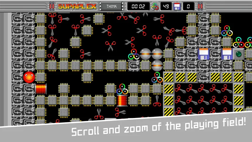 Скриншот 5 к игре Supaplex THINK!