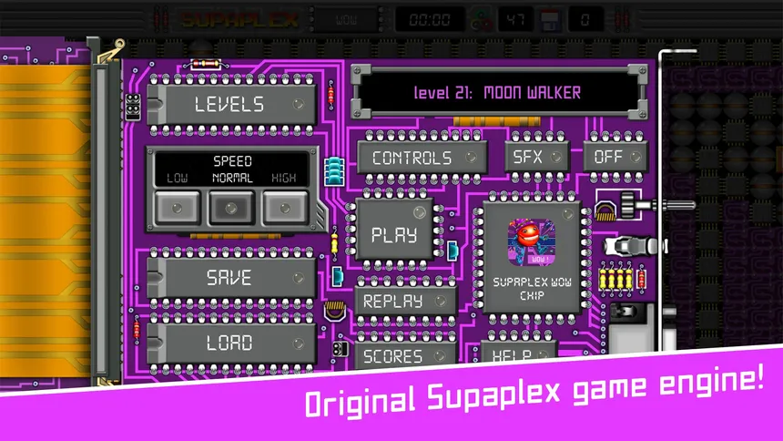 Скриншот 3 к игре Supaplex WOW!