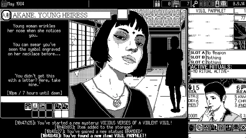 Скриншот 3 к игре WORLD OF HORROR