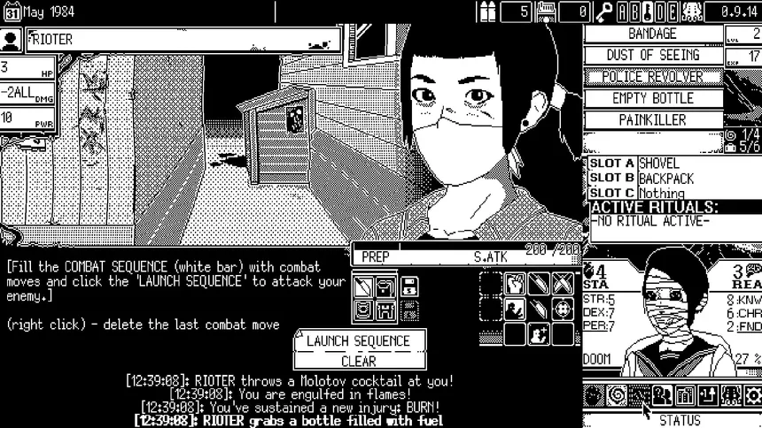 Скриншот 7 к игре WORLD OF HORROR