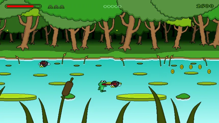 Скриншот 3 к игре Super Frog's Quest