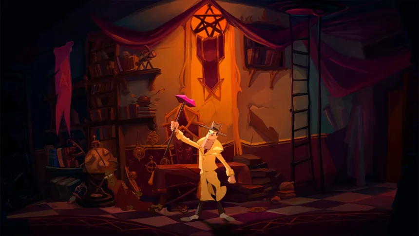 Скриншот 1 к игре Gibbous -  A Cthulhu Adventure