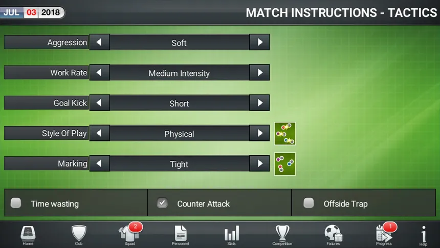 Скриншот 5 к игре Football Director 2019