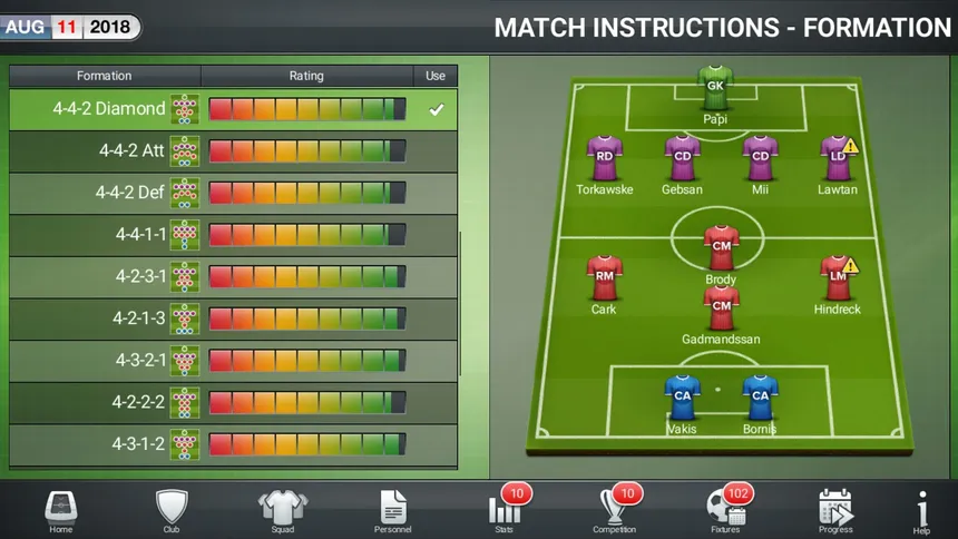 Скриншот 6 к игре Football Director 2019