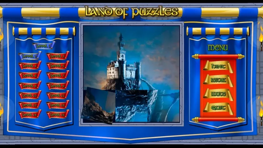 Скриншот 1 к игре Land of Puzzles: Castles