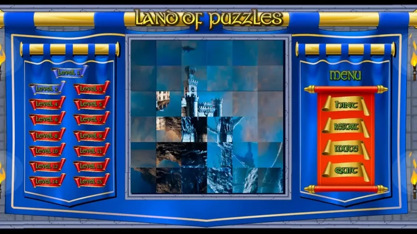 Скриншот 2 к игре Land of Puzzles: Castles