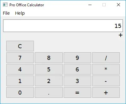 Скриншот 2 к игре Pro Office Calculator