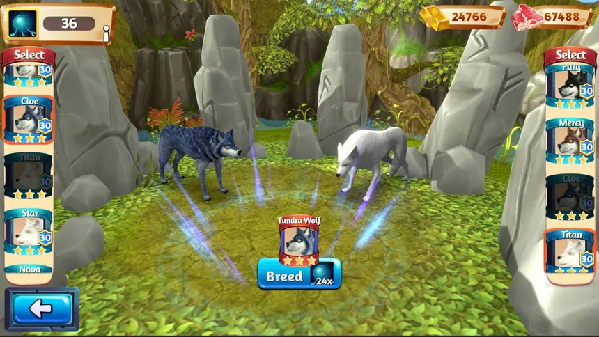 Скриншот 4 к игре Wolf: The Evolution Story