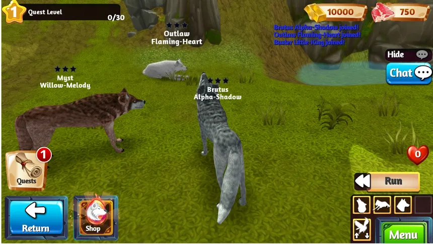 Скриншот 5 к игре Wolf: The Evolution Story