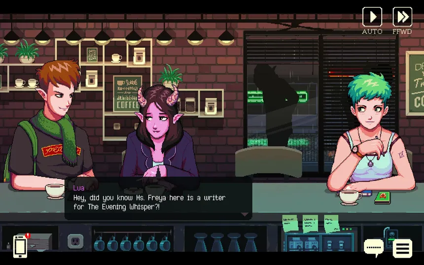 Скриншот 2 к игре Coffee Talk