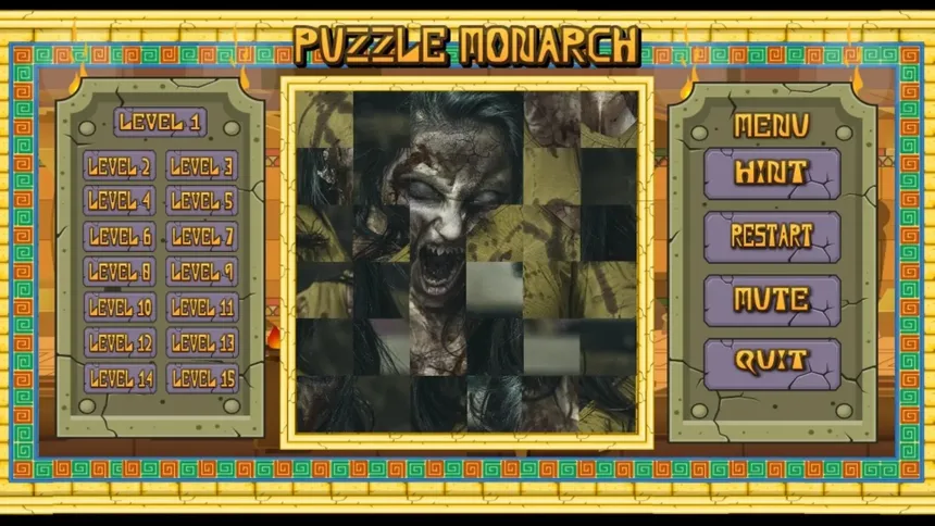 Скриншот 1 к игре Puzzle Monarch: Zombie