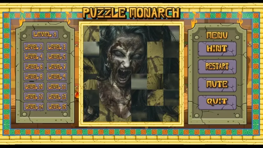 Скриншот 2 к игре Puzzle Monarch: Zombie