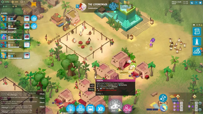 Скриншот 1 к игре Godhood