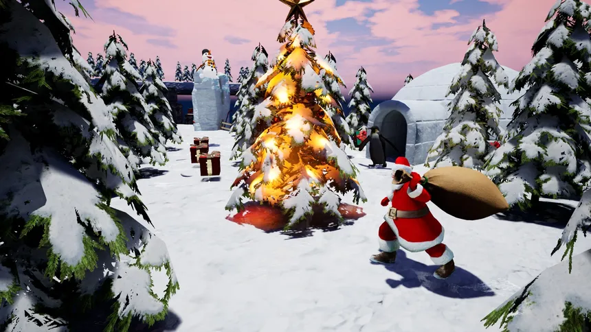 Скриншот 1 к игре Santa's Story of Christmas