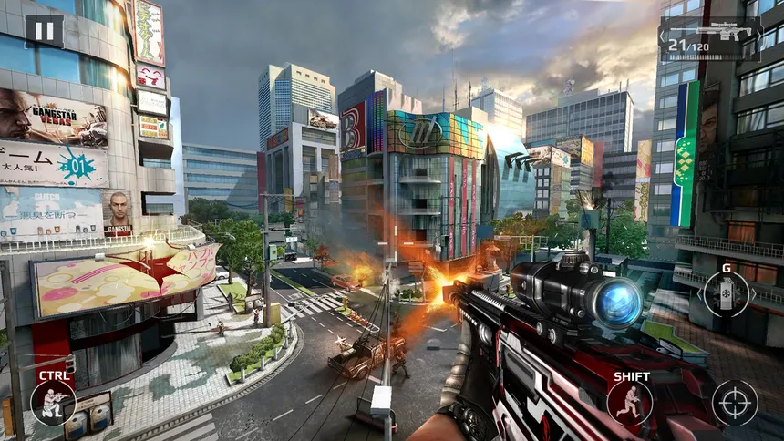 Скриншот 3 к игре Modern Combat 5