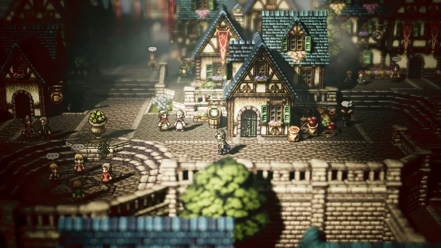 Скриншот 1 к игре Octopath Traveler