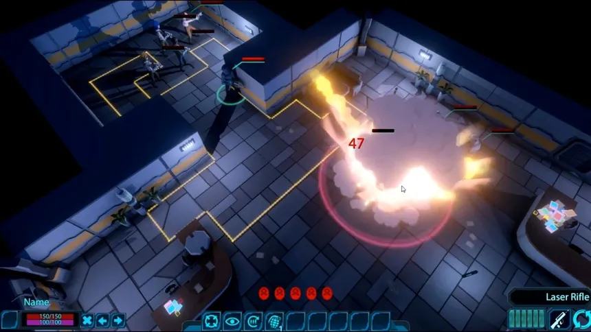 Скриншот 4 к игре Galaxy Squad