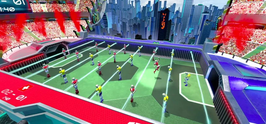 Скриншот 1 к игре Koliseum Soccer VR