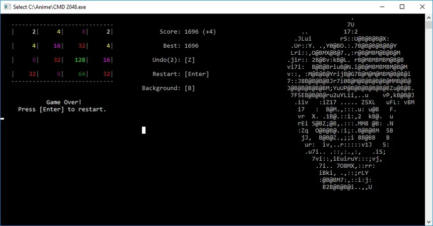 Скриншот 5 к игре CMD 2048