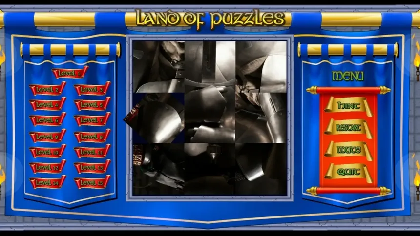 Скриншот 1 к игре Land of Puzzles: Knights