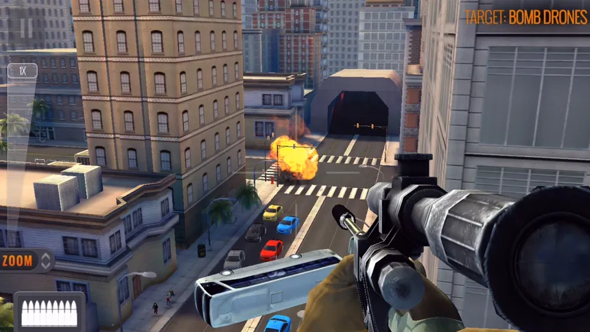 Скриншот 4 к игре Sniper 3D Assassin: Free to Play