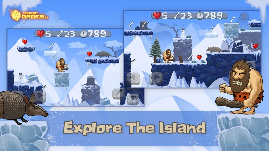 Скриншот 2 к игре Caveman Chuck