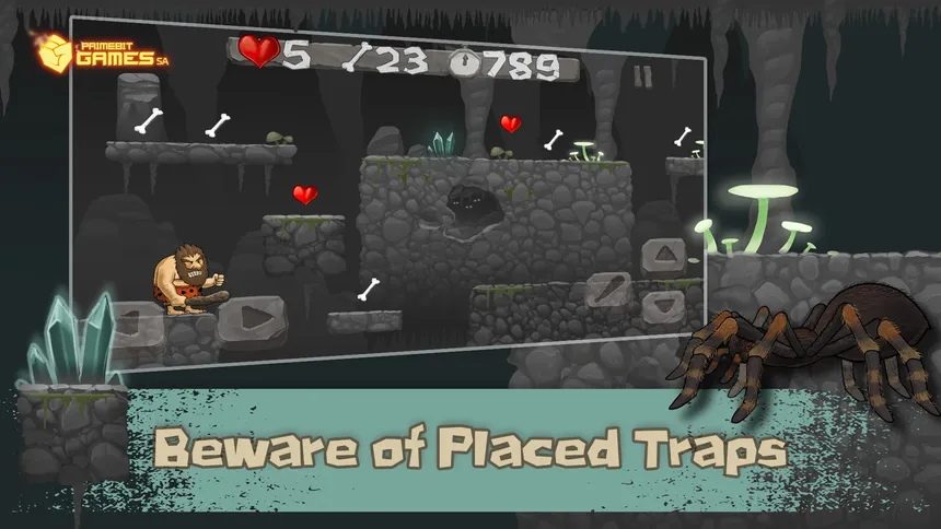 Скриншот 7 к игре Caveman Chuck