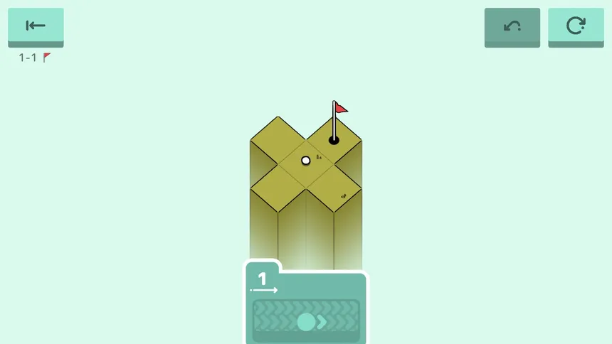 Скриншот 1 к игре Golf Peaks