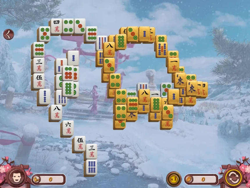 Скриншот 2 к игре Sakura Day Mahjong