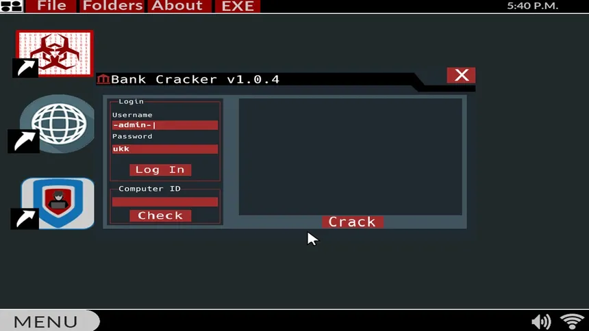 Скриншот 2 к игре Hacker.exe
